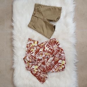 Boys Cat & Jack Shirt and Bottoms Set 3T